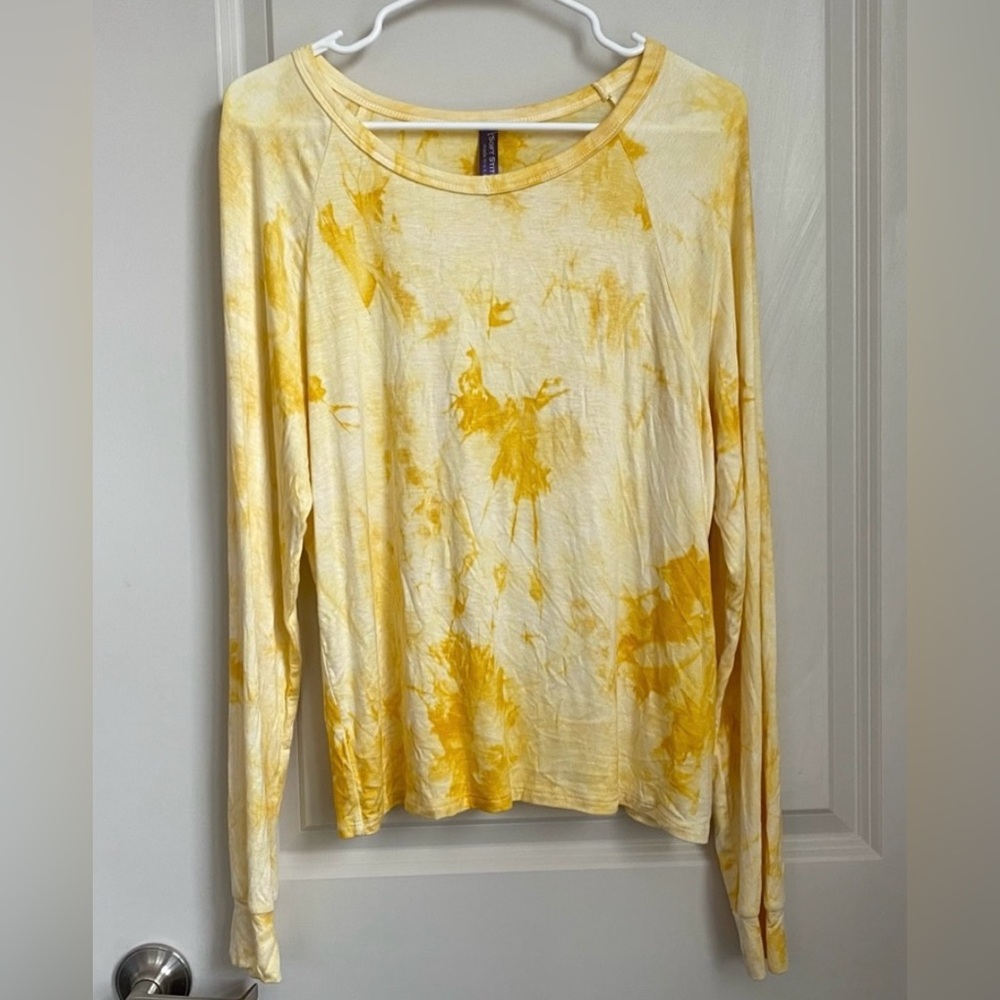 •NEW•Soft Stitch Ladies Tie Dye Long Sleeve Top